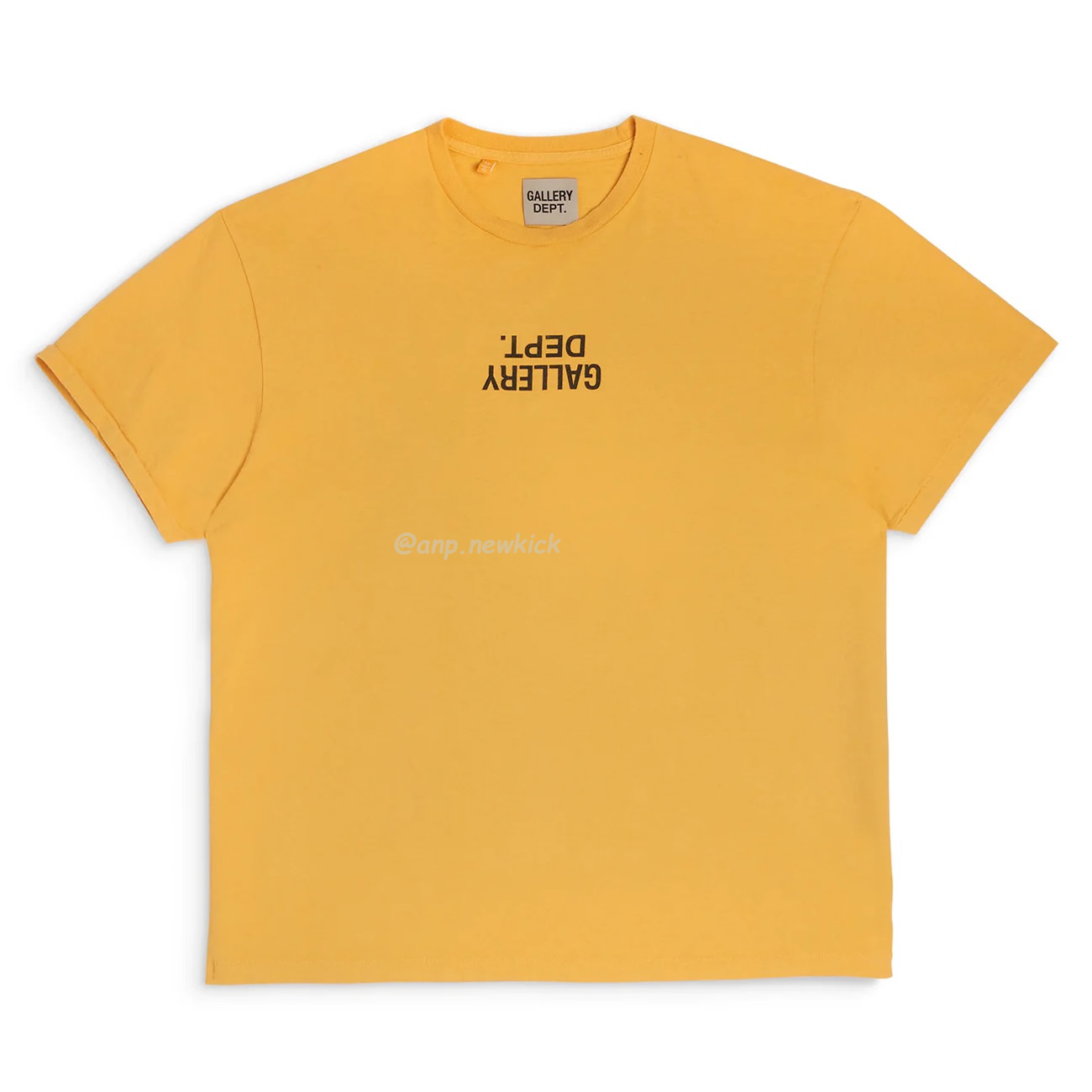 Gallery Dept Fucked Up Reverse English Logo Printed Short Sleeve T Shirt (4) - www.newkick.org